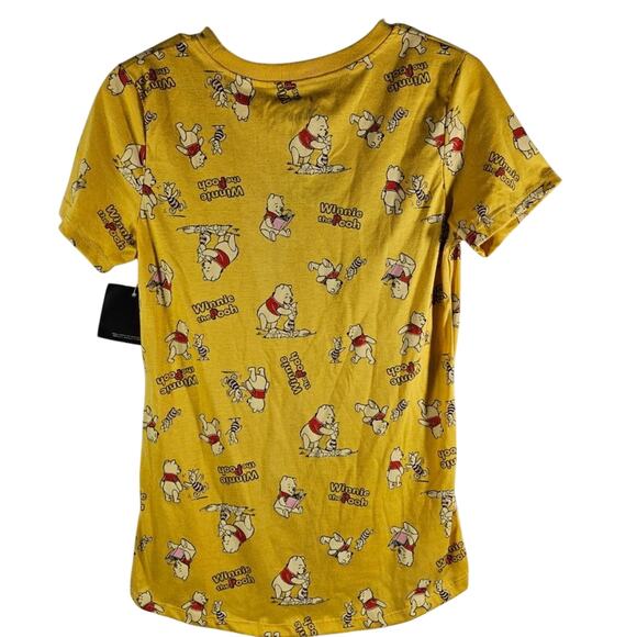 Disney's Winnie the Pooh Character T-shirt NWT Juniors Size M - Picture 2 of 8